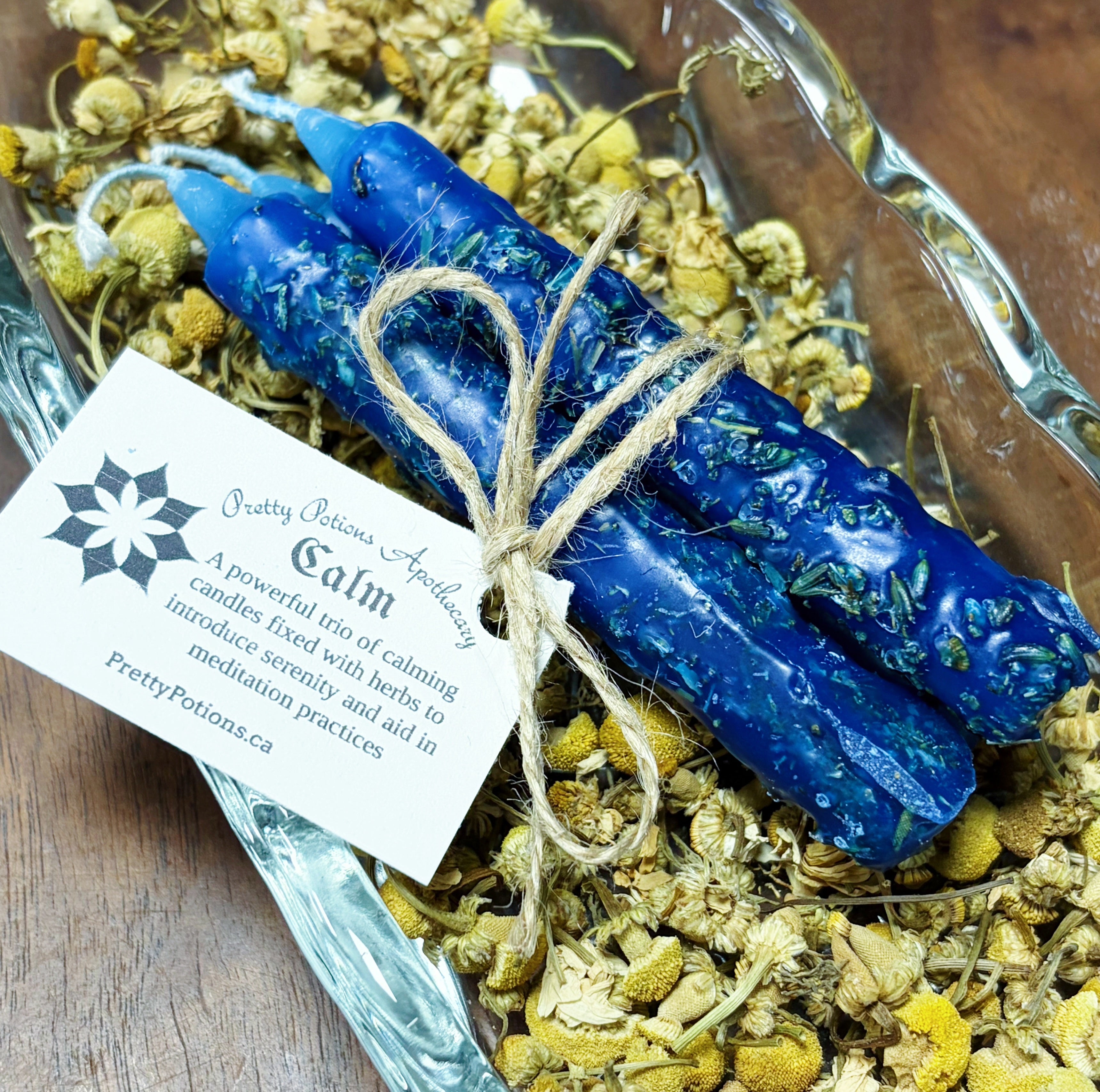 Spell Chime Candle Trios