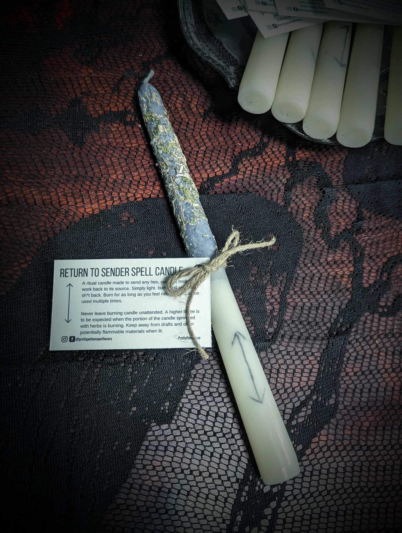 Return to Sender Spell Candle